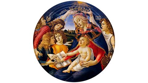 "Madonna del Magnificat" von Sandro Botticelli