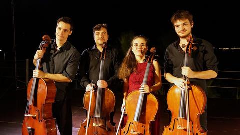 Das "Underground Cello Quartet"