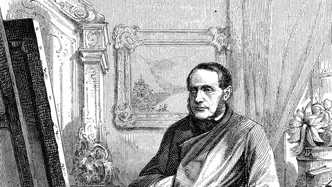 Adalbert Stifter, österreichischer Schriftsteller, Dichter, Maler und Pädagoge