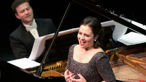 Katharina Konradi (Sopran) und Ammiel Bushakevitz (Klavier) 