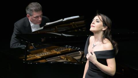 Sopranistin Maria Agresta und Pianist Vincenzo Scalera 