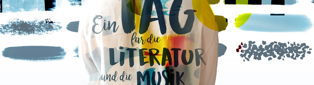 Ein Tag für die Literatur und die Musik- Bild Broschüre