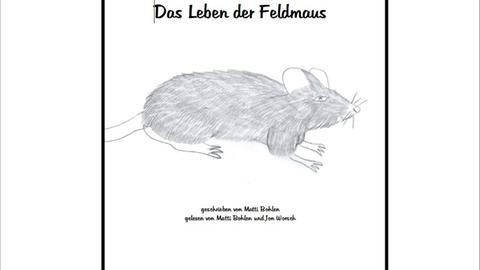 Schrift und Zeichnung einer Maus