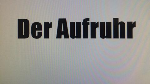 Der Aufruhr