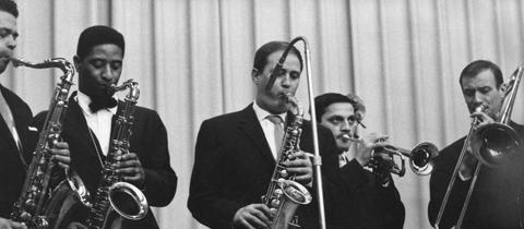 Das hr-Jazzensemble 1959 im Kantate-Saal