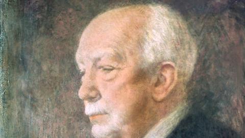 Richard Strauss | Gemälde von Gisbert Palmie (geb.1897)