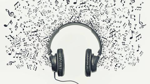 Musik, Kopfhörer, Note