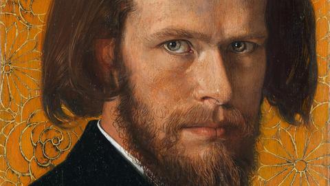 Oskar Zwintscher (Selbstbildnis) im Museum Wiesbaden