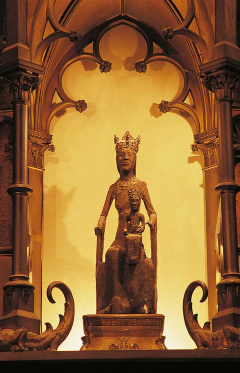Die Schwarze Madonna von Rocamadour