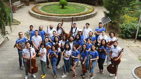 Das "Tbilisi Youth Orchestra"