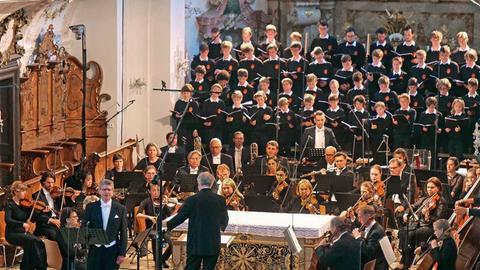 Paul Armin Edelmann, Bariton; Augsburger Domsingknaben; Deutsche Radio Philharmonie; Leitung: Manfred Honeck, in der Stiftskirche St. Katharina Wolfegg.