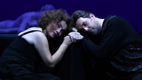 Barbara Haveman und Marco Jentzsch als Isolde und Tristan