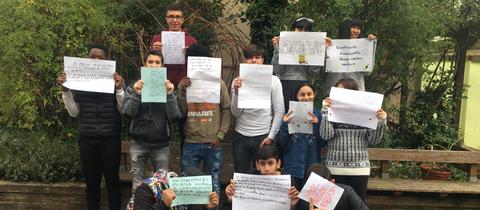 Klassenfoto Intensivkalsse II Hostatoschule