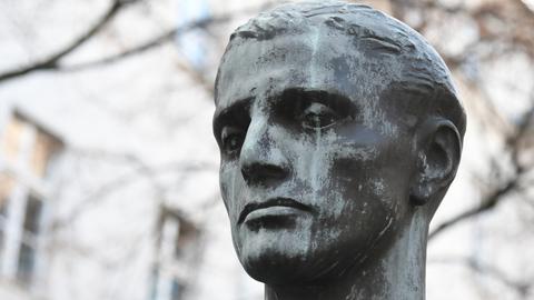 Statue in der Gedenkstätte Deutscher Widerstand