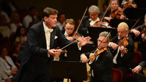 Christian Thielemann leitet die Staatskapelle Dresden