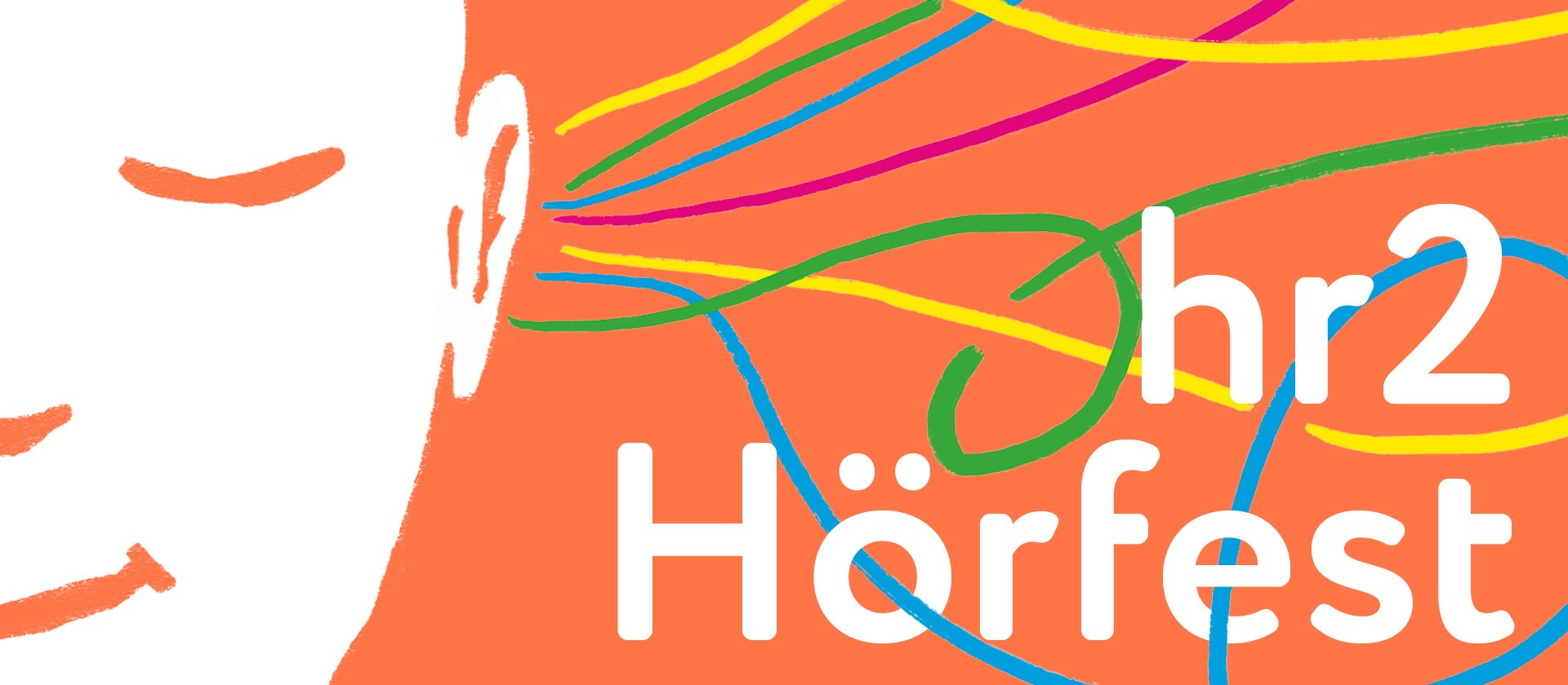 Logo zum hr2-Hörfest Wiesbaden 2024