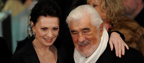 Iris Berben und Mario Adorf