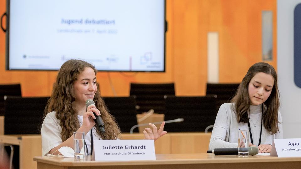 Landesfinale von "Jugend debattiert"