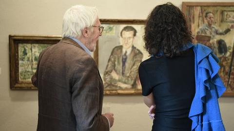 Ministerin Angela Dorn im Ubbelohdehaus