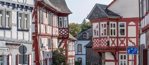 Fachwerkhäuser in Lich