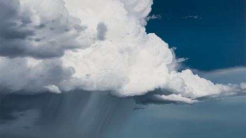 Ian Fisher, Atmosphere No 148 (Waterfall), 2021