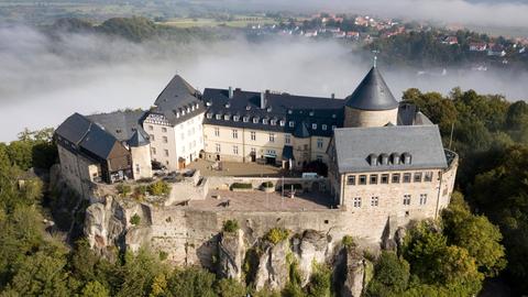 Das Schloss Waldeck mit Schlosshotel