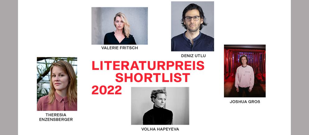 Gewinnerinnen und Gewinner der Shortlist Wortmeldungen Literaturpreis 2022