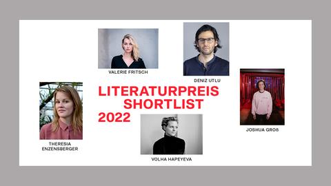 Gewinnerinnen und Gewinner der Shortlist Wortmeldungen Literaturpreis 2022